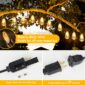Classic Outdoor String Lights with Durable Design heavy duty
