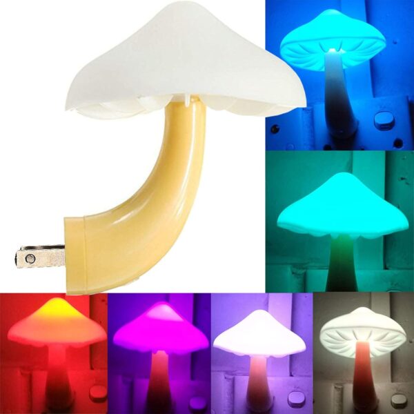 Enchanting LED Mushroom Night Light For Homes 1