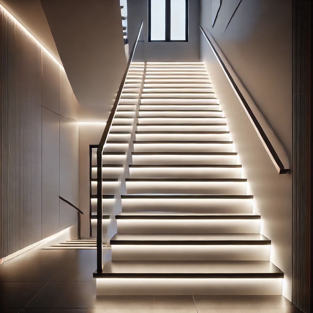 Minimal Modern Staircase Lighting Ideas - 06