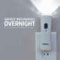 Portable LED Handheld Light for Everyday Use safely recharge