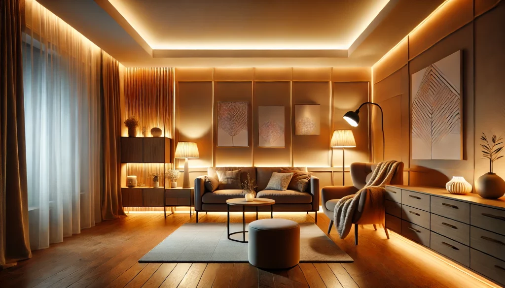 Remodel Your Living Room With Led Light Decor Ideas - 02