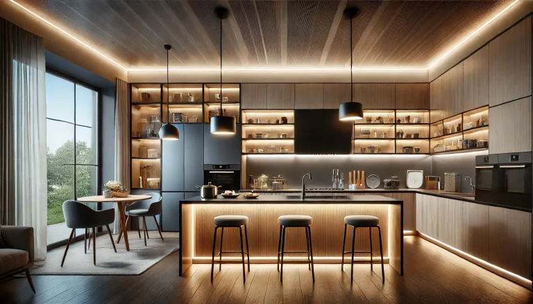 Upgrade Your Kitchen With Led Lights Decor Ideas - 01