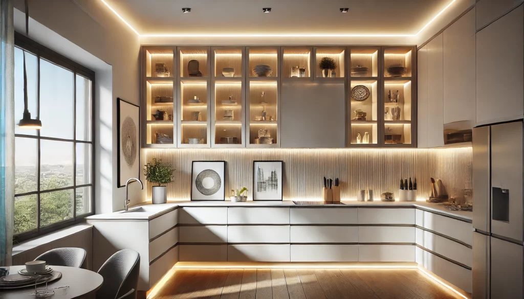 Upgrade Your Kitchen With Led Lights Decor Ideas - 04